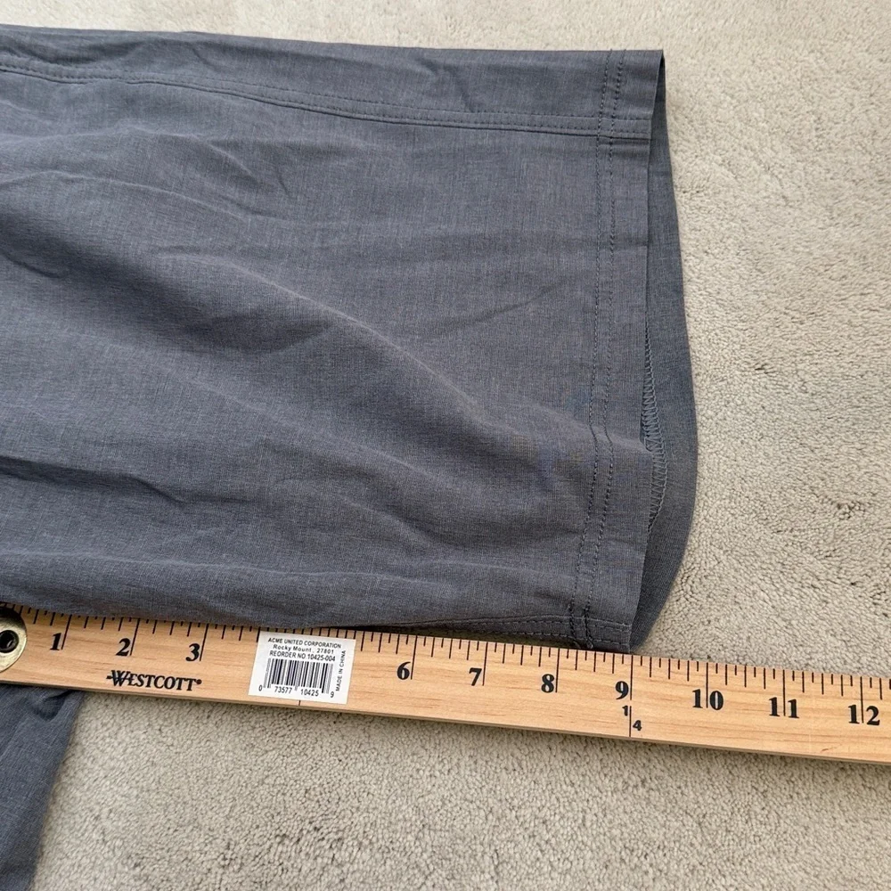 Linksoul Golf Shorts Men’s Gray Performance Stretch Fabric Size 36